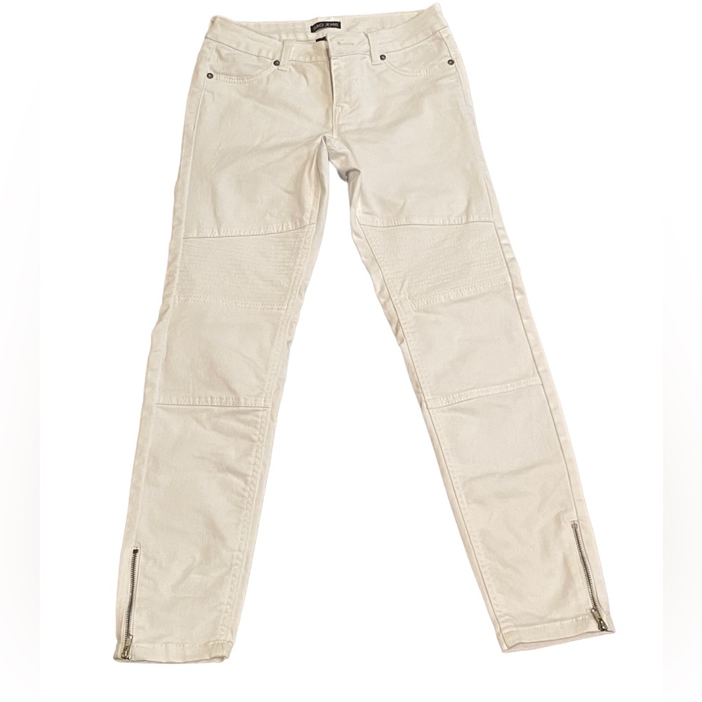 Suko Jeans, white skinny, size 4, bright white in color